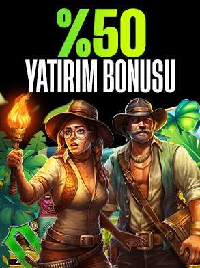 %50 Yatırım Bonusu
